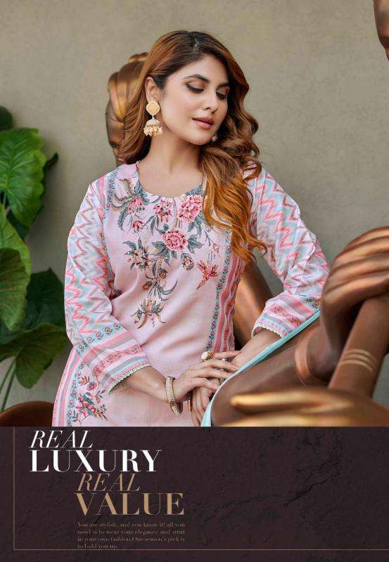 Linen craft digital print urban hill ladies kurti manufacturer in surat