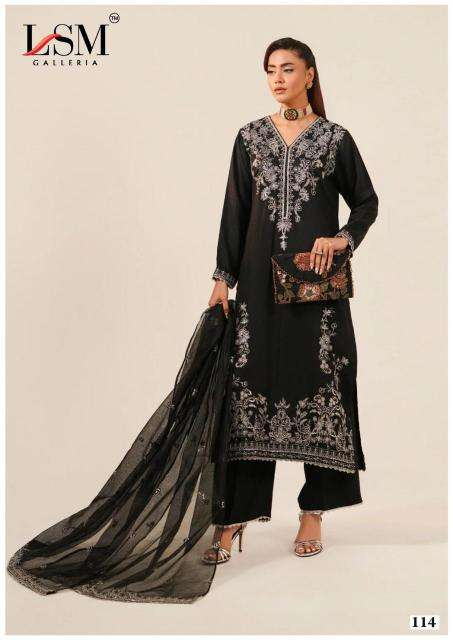 LSM black & white vol-01 Dress materials wholesale price in kolkata