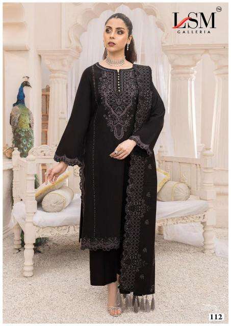 LSM black & white vol-01 Dress materials wholesale price in kolkata