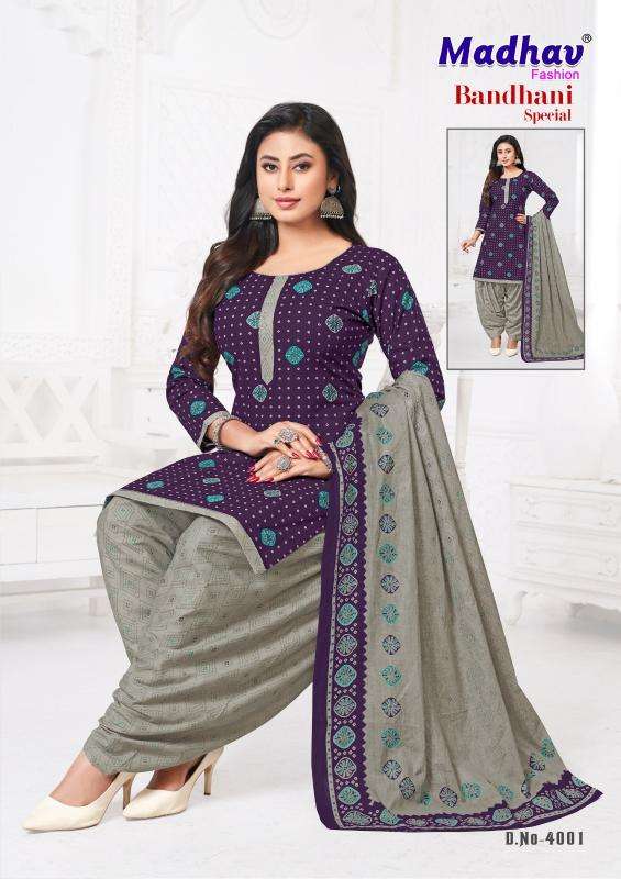 Madhav bandhani special vol-04 Dress materials supplier in vadodra