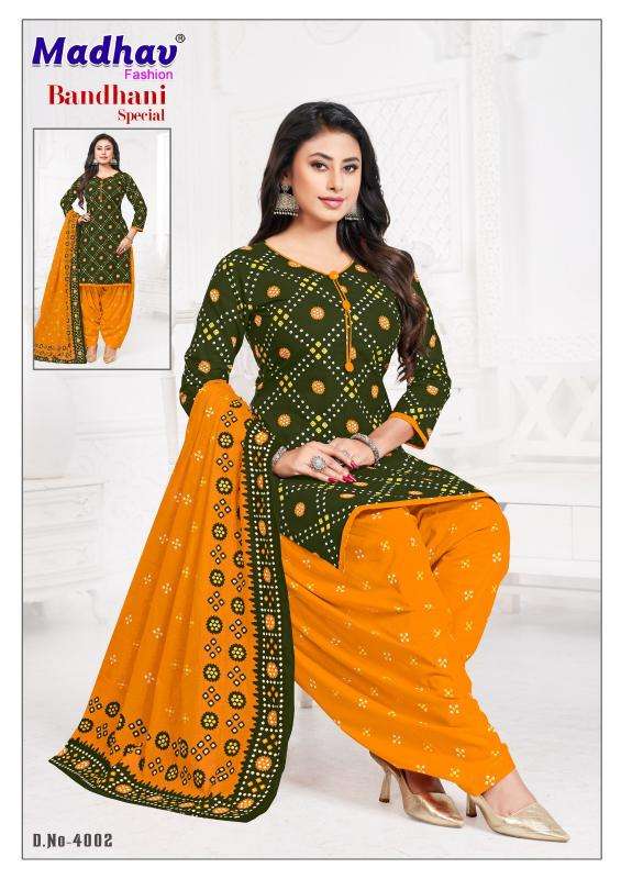 Madhav bandhani special vol-04 Dress materials supplier in vadodra