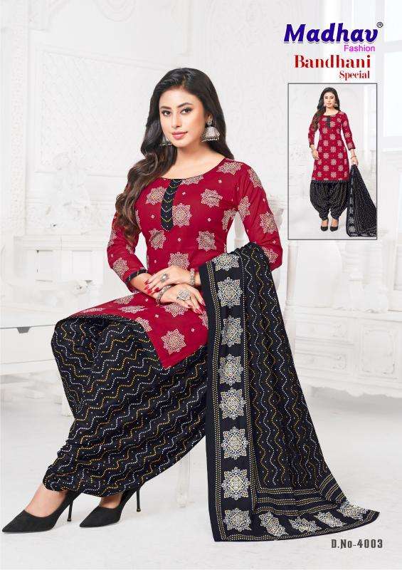Madhav bandhani special vol-04 Dress materials supplier in vadodra
