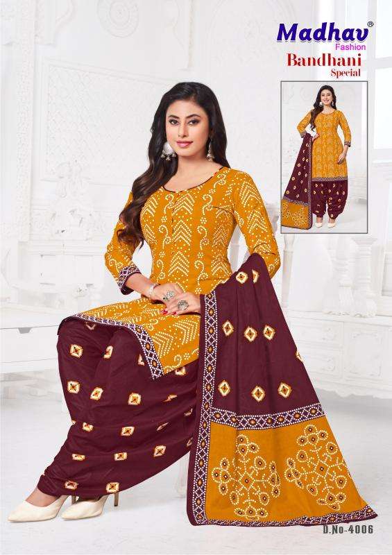 Madhav bandhani special vol-04 Dress materials supplier in vadodra