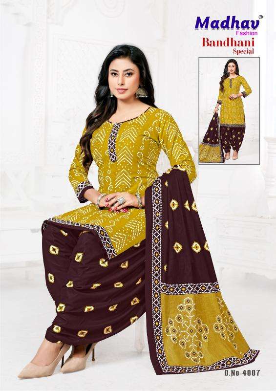 Madhav bandhani special vol-04 Dress materials supplier in vadodra