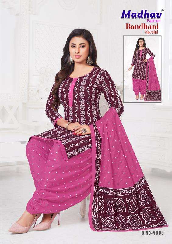 Madhav bandhani special vol-04 Dress materials supplier in vadodra