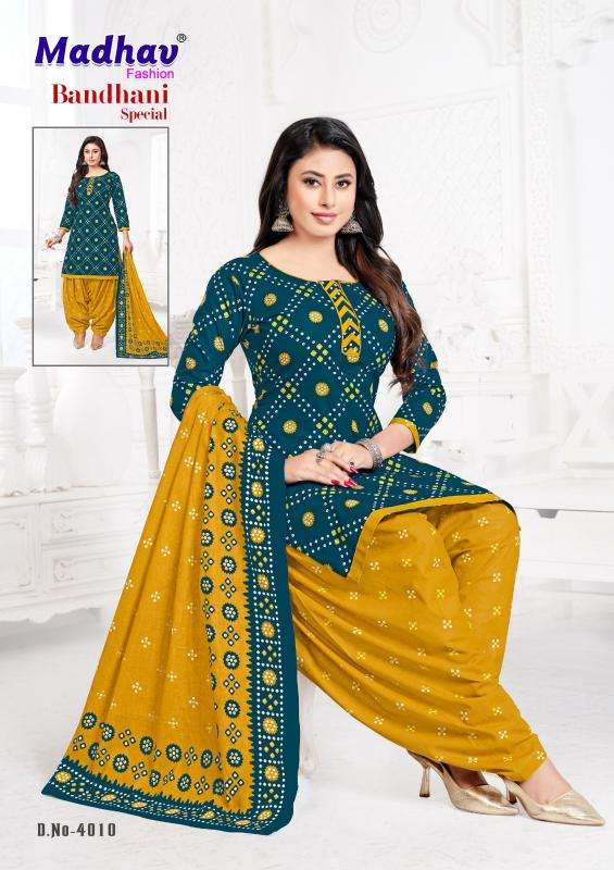 Madhav bandhani special vol-04 Dress materials supplier in vadodra