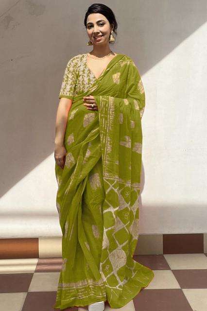 Madhuri soft pure cotton Kolkata saree market