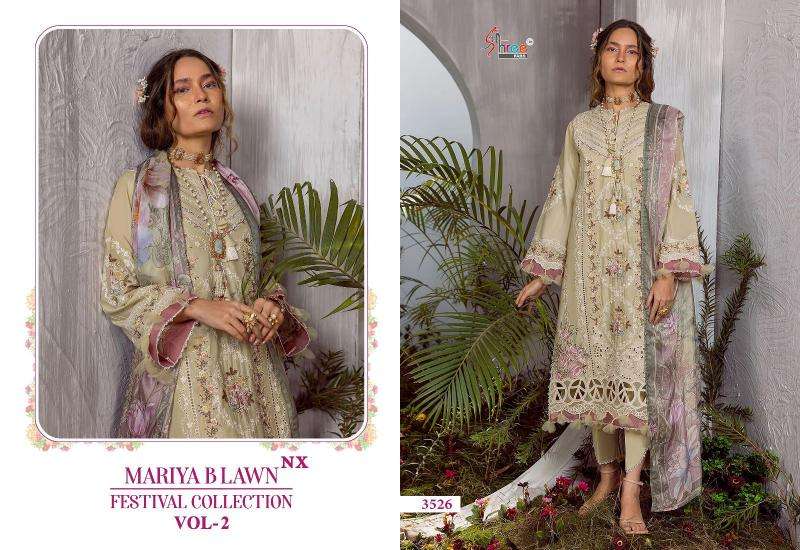 Mariya b lawn festival collection vol 2nx Dress material wholesale shops