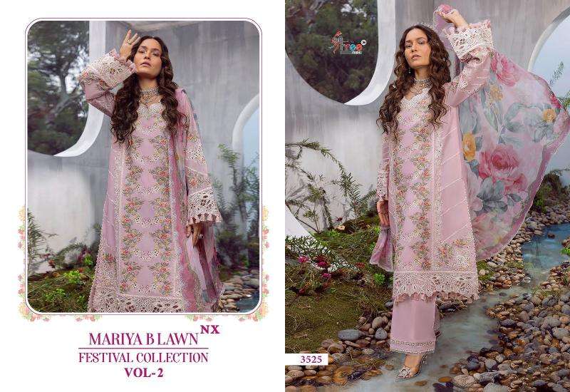 Mariya b lawn festival collection vol 2nx Dress material wholesale shops