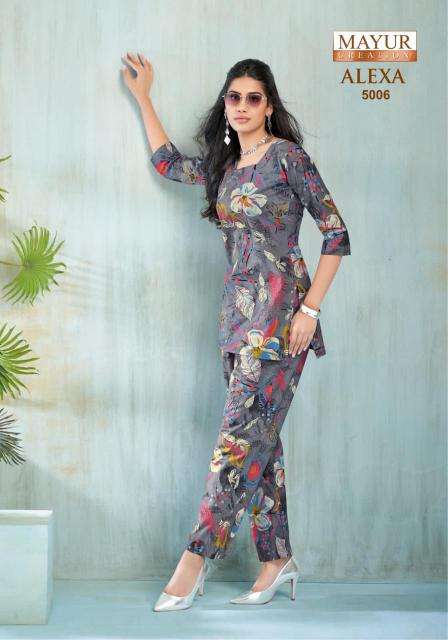 Mayur alexa vol-5 coord set Kurti wholesalers in West Bengal