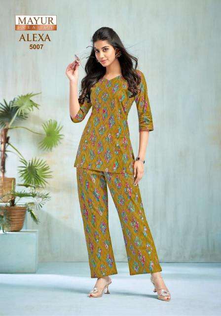 Mayur alexa vol-5 coord set Kurti wholesalers in West Bengal