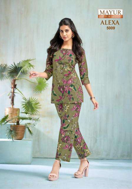 Mayur alexa vol-5 coord set Kurti wholesalers in West Bengal