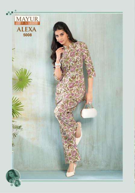 Mayur alexa vol-5 coord set Kurti wholesalers in West Bengal
