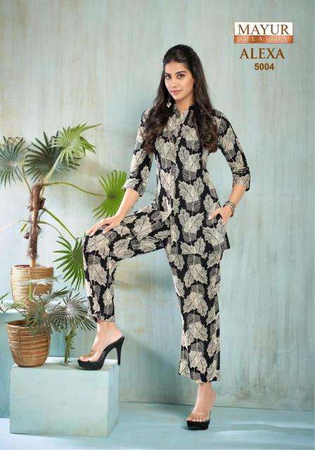 Mayur alexa vol-5 coord set Kurti wholesalers in West Bengal