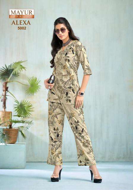 Mayur alexa vol-5 coord set Kurti wholesalers in West Bengal