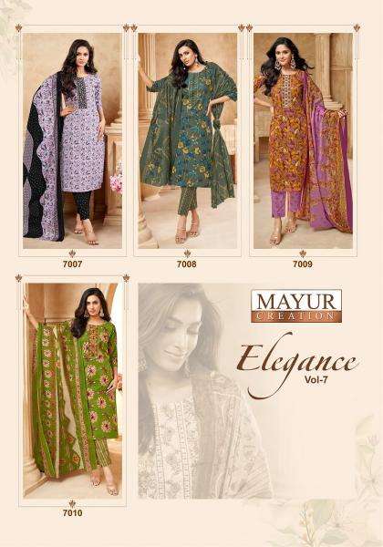 Mayur eligance vol-7 Dress material distributors in kolkata