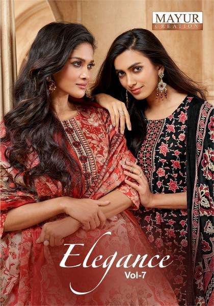 Mayur eligance vol-7 Dress material distributors in kolkata