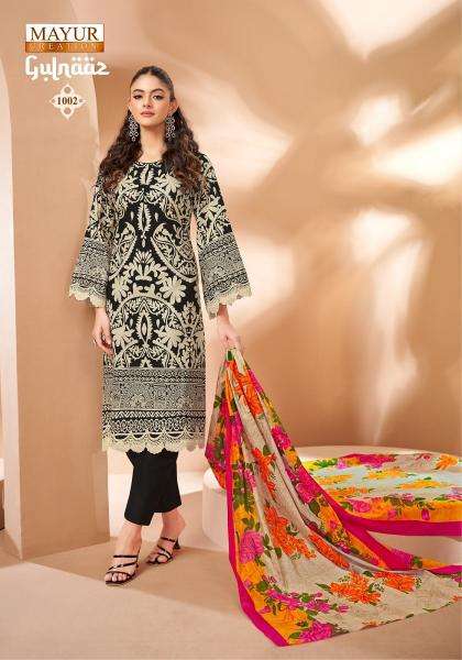 Mayur gulnaaz vol-1 Fancy dress material Kolkata