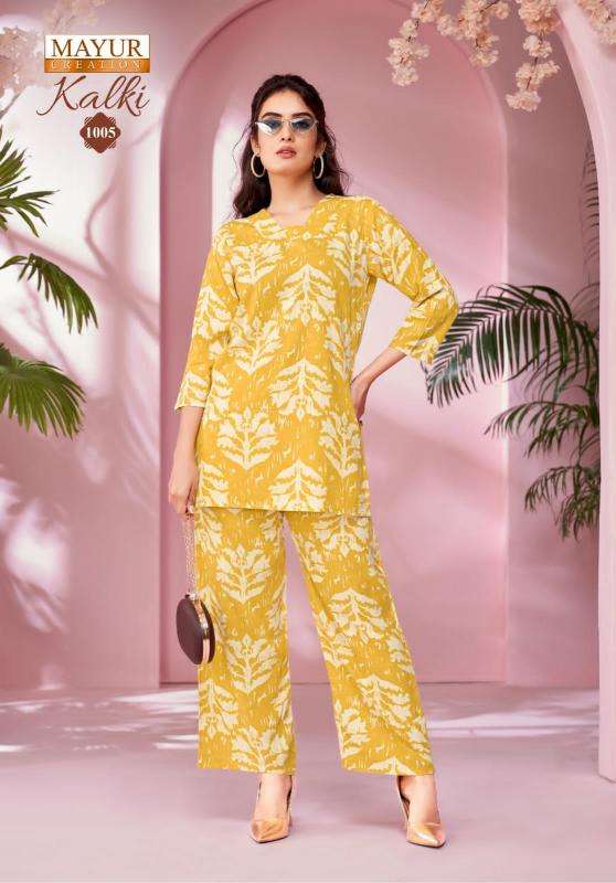 Mayur kalki vol-1 coord set Latest Kurtis in Mumbai