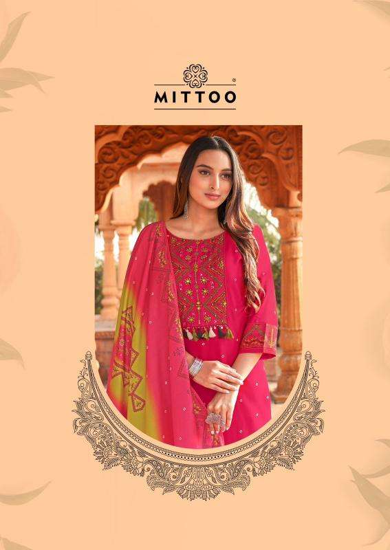 Mittoo colordrop Kurti exporters in India