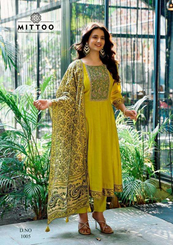 Mittoo muskaan readymade kurtis manufacturers in surat