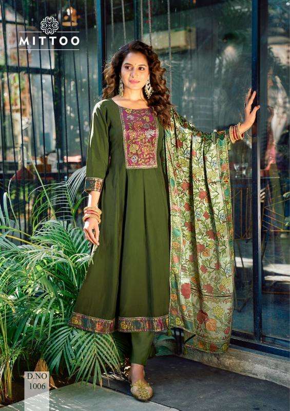 Mittoo muskaan readymade kurtis manufacturers in surat