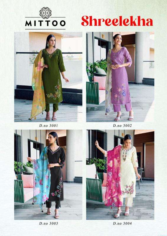 Mittoo shreelekha  party wear kurti manufacturer in surat