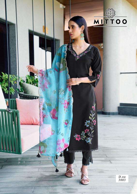 Mittoo shreelekha  party wear kurti manufacturer in surat
