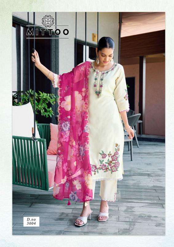 Mittoo shreelekha  party wear kurti manufacturer in surat
