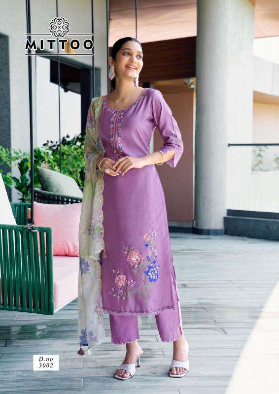 Mittoo shreelekha  party wear kurti manufacturer in surat