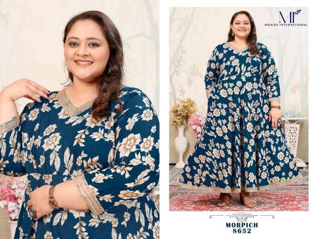 Moksh international plus size joy vol-1 Kurti wholesalers in Hyderabad