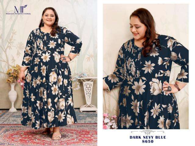 Moksh international plus size joy vol-1 Kurti wholesalers in Hyderabad
