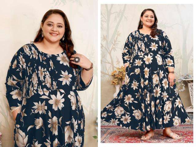 Moksh international plus size joy vol-1 Kurti wholesalers in Hyderabad