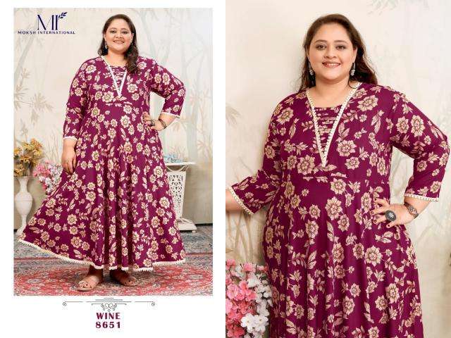 Moksh international plus size joy vol-1 Kurti wholesalers in Hyderabad
