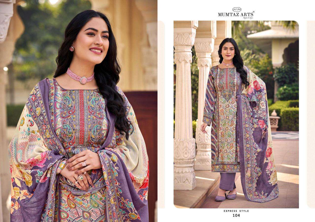 Mumtaz arts moksha Wholesale dress materials in Ahmedabad
