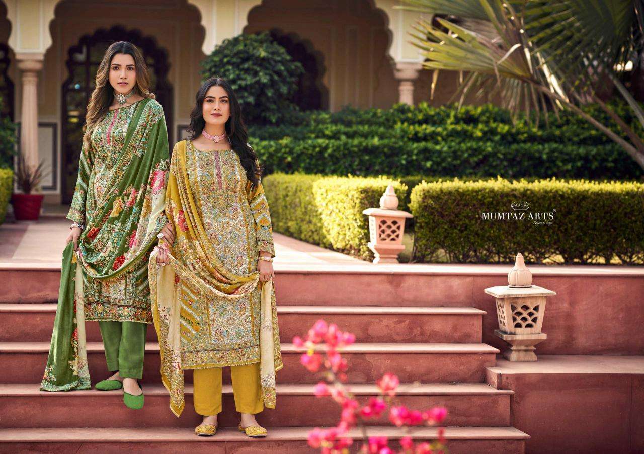 Mumtaz arts moksha Wholesale dress materials in Ahmedabad