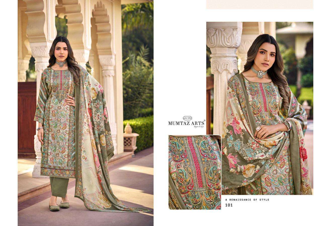 Mumtaz arts moksha Wholesale dress materials in Ahmedabad