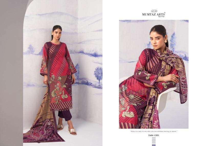 Mumtaz arts noor cutwork Ladies dress materials wholesalers in Mumbai