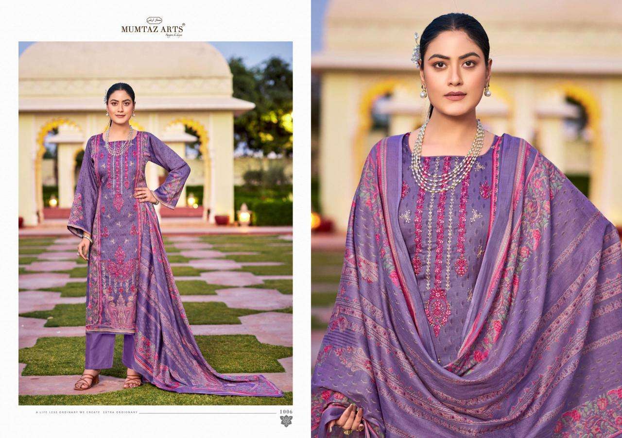 Mumtaz arts rose digital printed Surat dress material online shopping