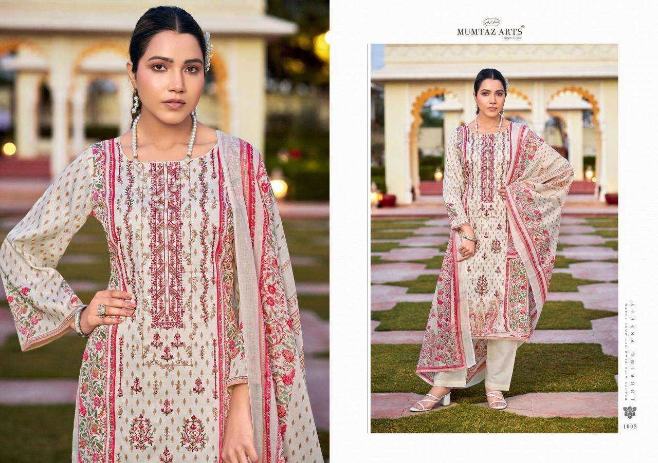 Mumtaz arts rose digital printed Surat dress material online shopping