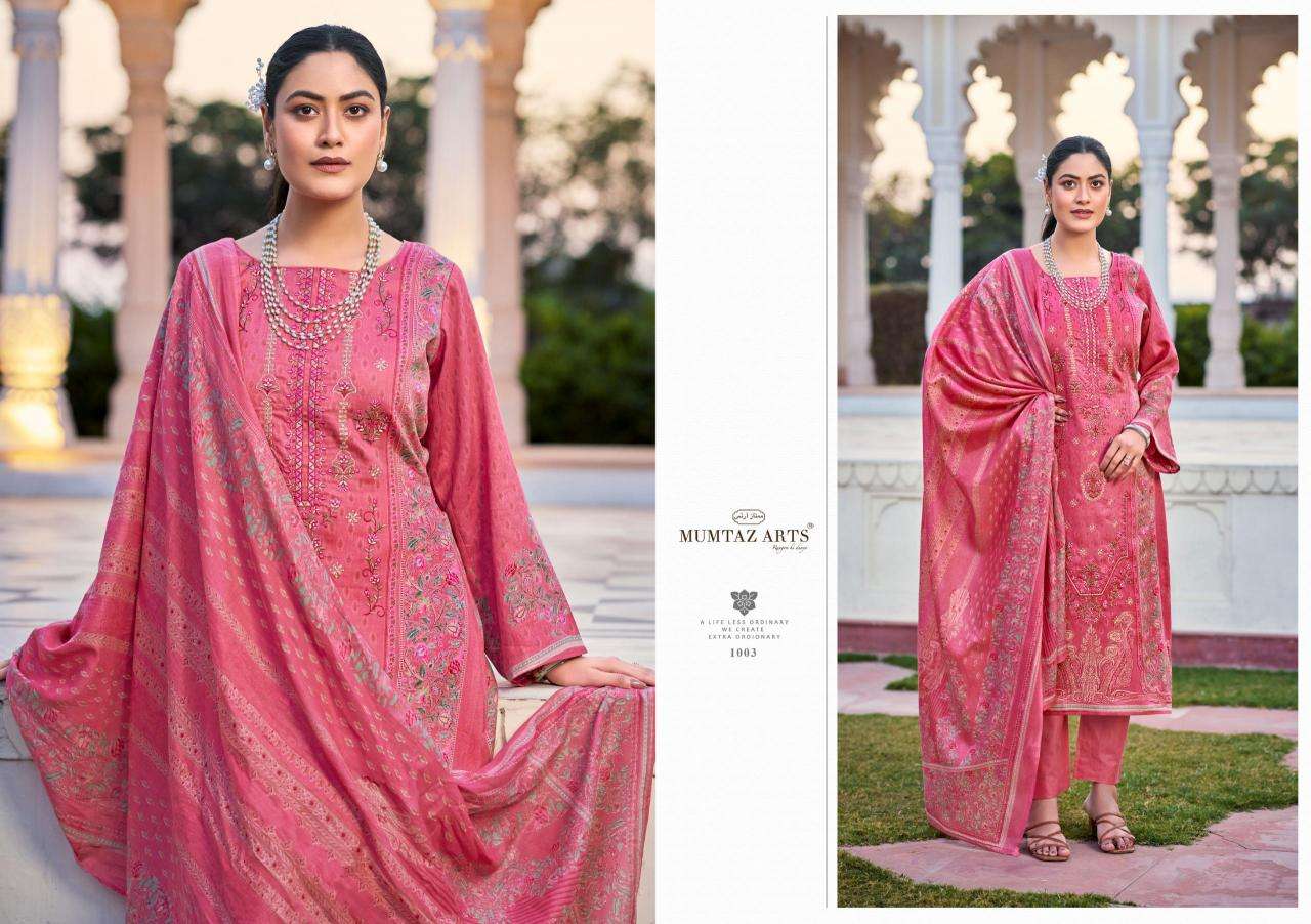 Mumtaz arts rose digital printed Surat dress material online shopping