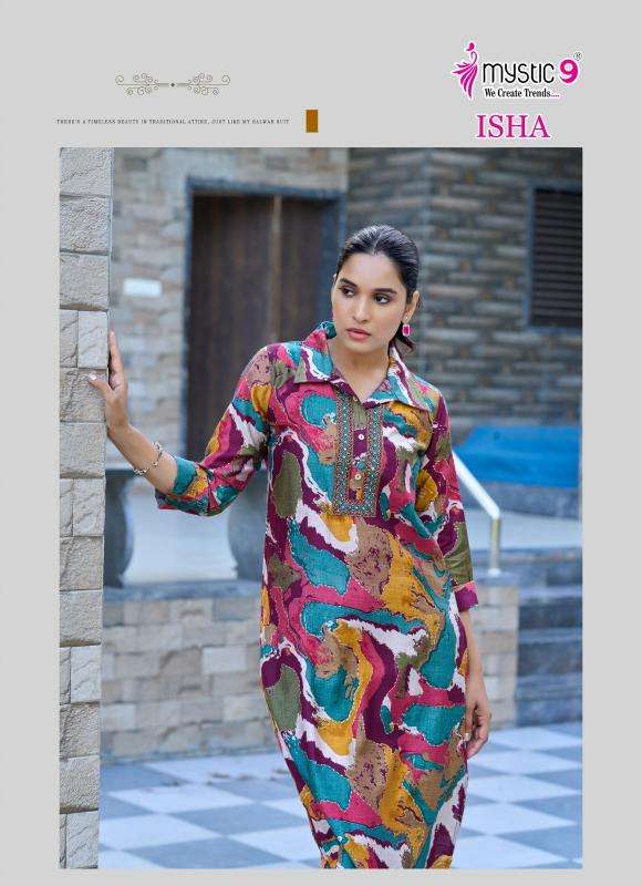 Mystic9 isha vol 1 Wholesale Kurtis in India