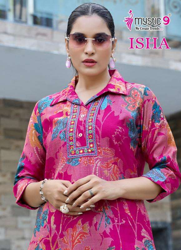 Mystic9 isha vol 1 Wholesale Kurtis in India