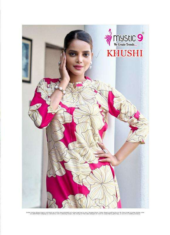Mystic9 khushi vol 2 Wholesale Kurti suppliers in India