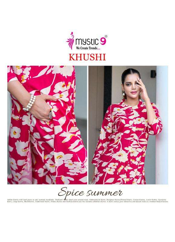 Mystic9 khushi vol 2 Wholesale Kurti suppliers in India
