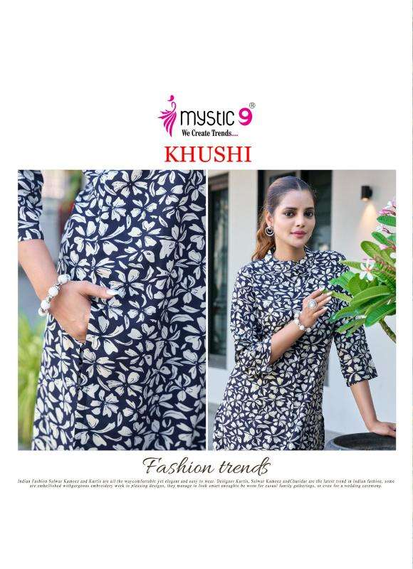 Mystic9 khushi vol 2 Wholesale Kurti suppliers in India