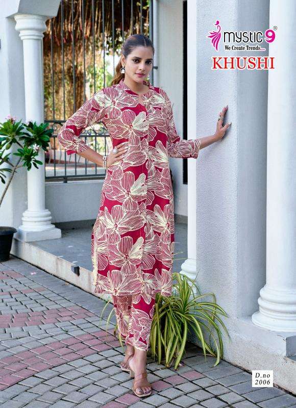 Mystic9 khushi vol 2 Wholesale Kurti suppliers in India