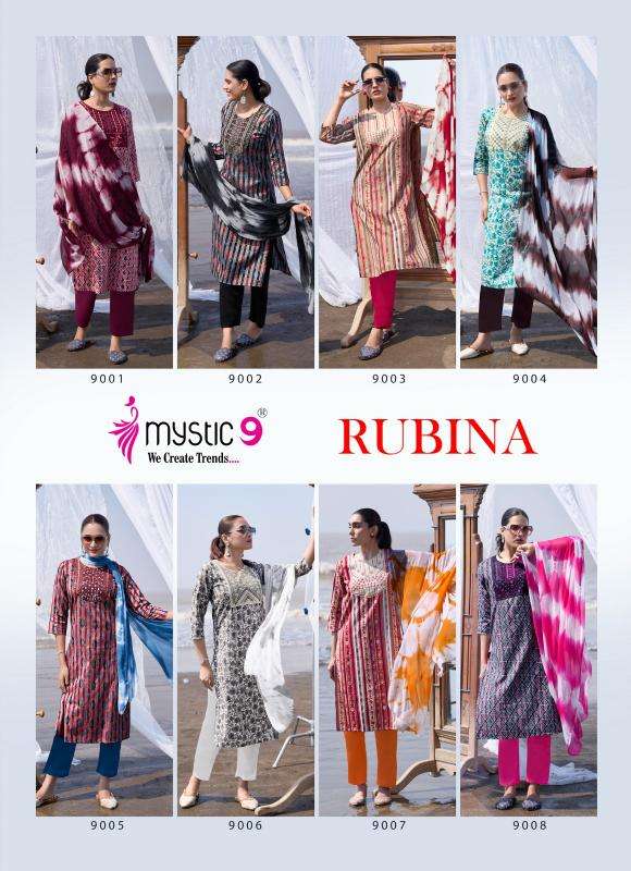 Mystic9 rubina vol 9 Ladies kurti wholesalers in Bhavnagar