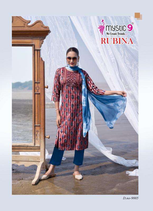 Mystic9 rubina vol 9 Ladies kurti wholesalers in Bhavnagar