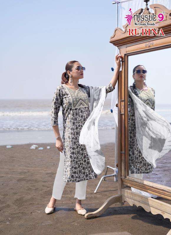 Mystic9 rubina vol 9 Ladies kurti wholesalers in Bhavnagar